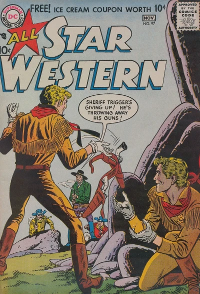 Cover of The Trigger Twins: The Decoy Sheriff!