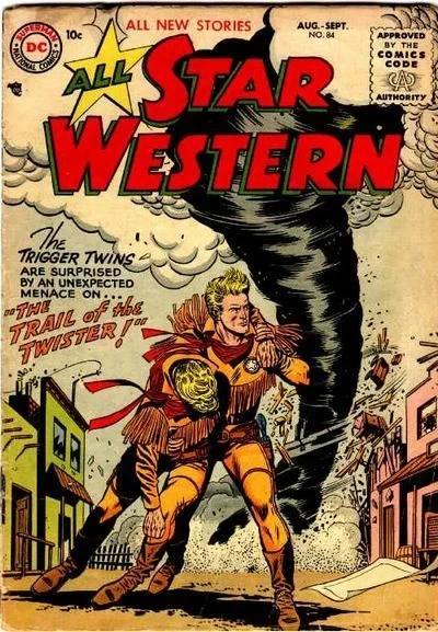 Cover of Trigger Twins: "The Trail of the Twisters"