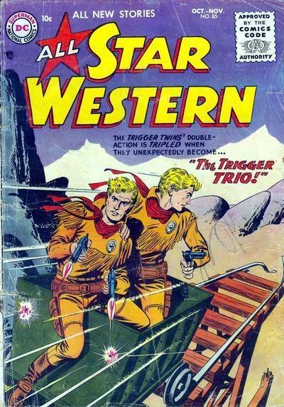 Cover of Trigger Twins: "The Trigger Trio"