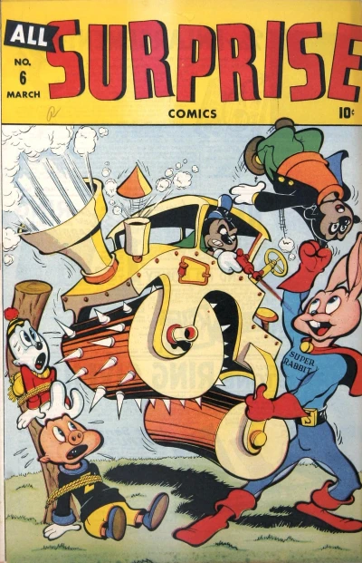 Cover of Super Rabbit Versus The Mystery Of Black Magic!