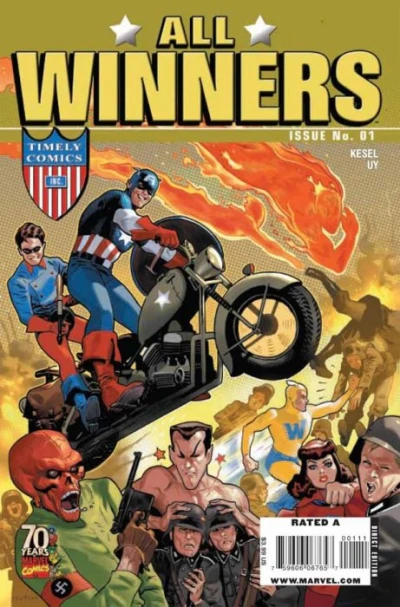 Cover of Old Soldiers Never Die...; Winners All; Captain America: The Four Trials of Justice
