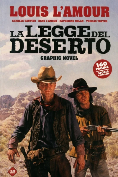 Cover of La legge del deserto