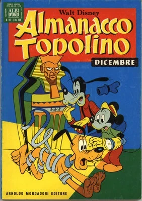 Cover of Topolino e il mistero della mummia
