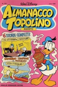 Paperino campione di windsurf