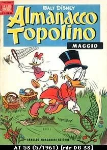 Cover of Topolino e l'attività dello zio in ozio