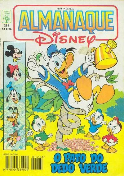 Cover of O Pato do Dedo Verde