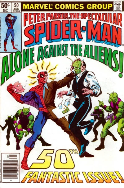 Cover of Alone Against the Aliens!