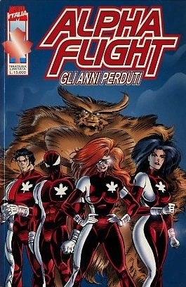 Cover of Alpha Flight: Gli Anni peduti