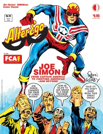 Cover of Joe Simon: From Captain America to Fighting American --And Beyond!