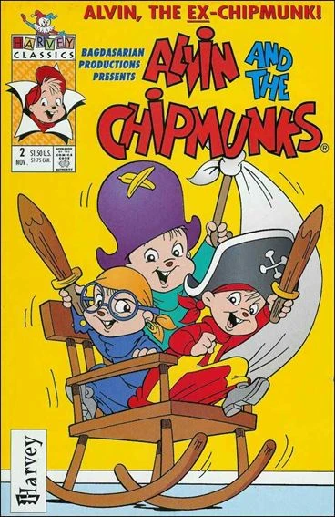 Cover of Alvin the ex-chipmunk