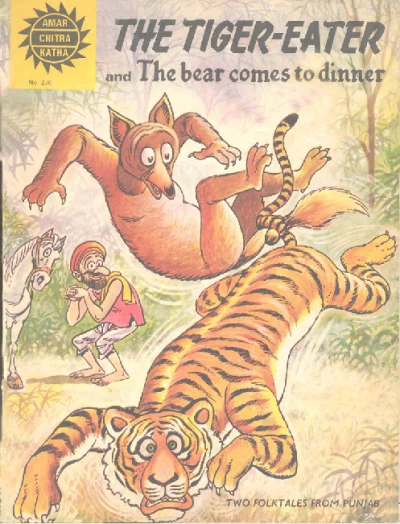 Cover of The Tiger-Eater and the Bear Comes to Dinner