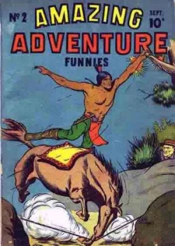 Cover of Amazing Adventure Funnies