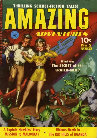 Cover of A Captain Hawkin's Story Mission To Malooka!