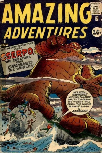 Cover of Sserpo! The Creature Who Crushed The Earth!