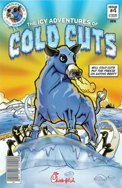 Cover of The Icy Adventures of Cold Cuts