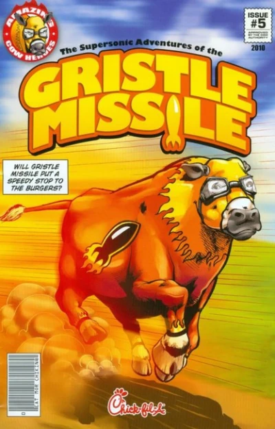 Cover of The Supersonic Adventures of Gristle Missile