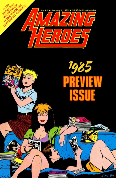 Cover of 1985 Preview Issue