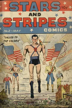 Amazing-Man; Shark; Iron Skull; Minimidget; Mighty Man; Reef Kinkaid
