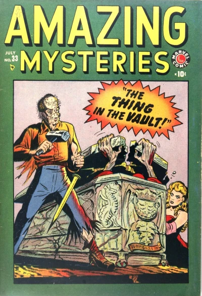 Cover of The Thing In The Vault!