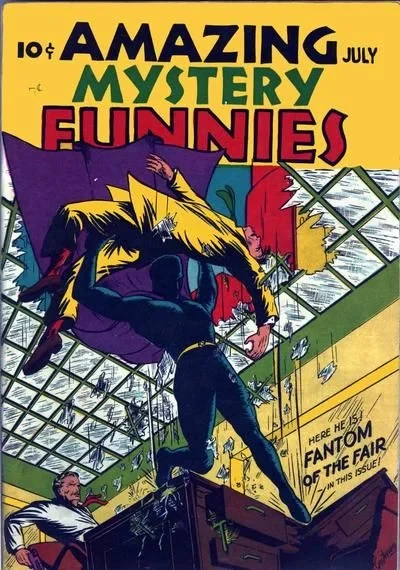 Cover of Here he is! FANTOM OF THE FAIR - in this issue!