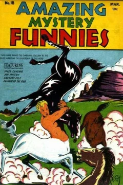 --Then Speed dragged the charging Stallion to the Ground Wresting the Leadership of the Herd