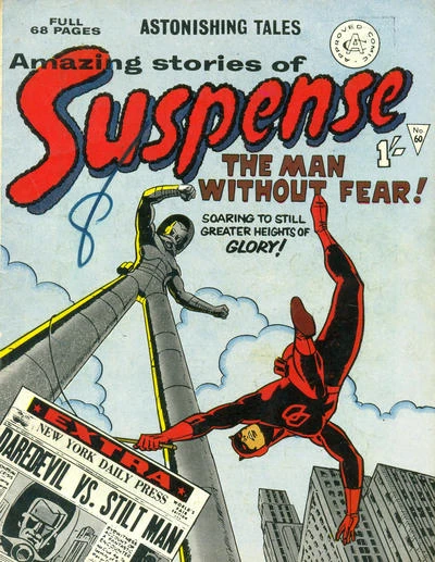Cover of Daredevil vs. Stilt Man