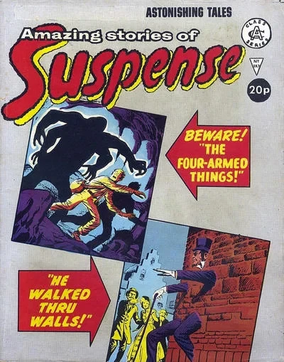 Cover of The Four-Armed Things! ; He Walked Thru Walls!