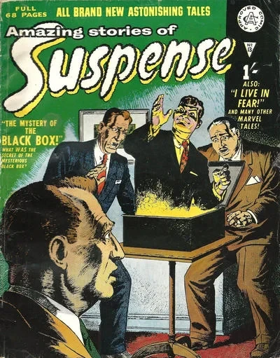 Cover of The Mystery of the Black Box ; I Live in fear!