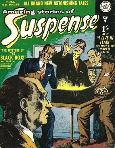 Cover of The Mystery of the Black Box ; I Live in Fear