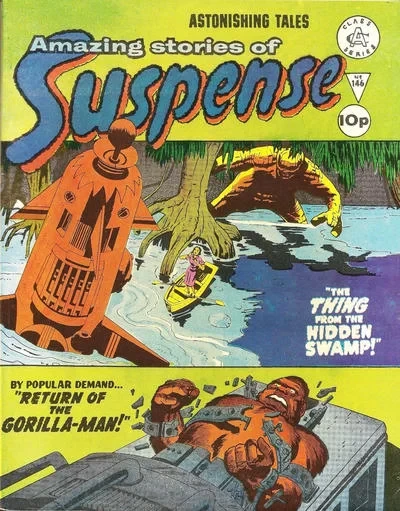 Cover of The Thing from the Hidden Swamp! ; Return of the Gorilla-Man!