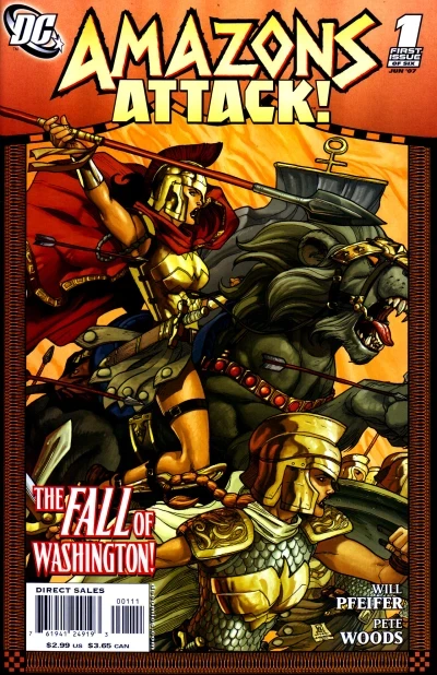 Cover of Amazons Attack, Chapter 1: The Last Full Measure of Devotion