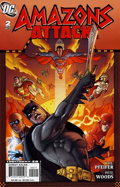 Cover of Amazons Attack, Chapter 2: Battle Lines