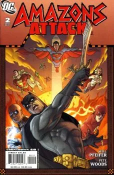 Cover of Amazons Attack, Chapter 2: Battle Lines