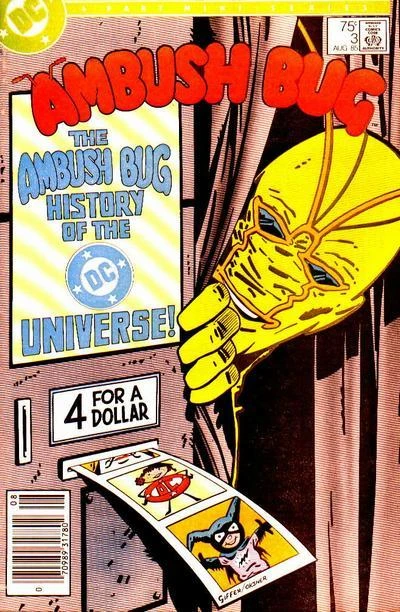 Cover of The Ambush Bug History of the DC Universe
