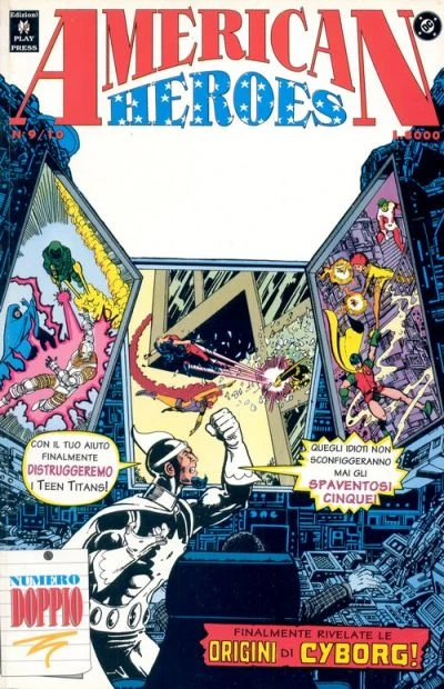Cover of Origini di Cyborg