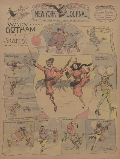 Cover of When Gotham Skates