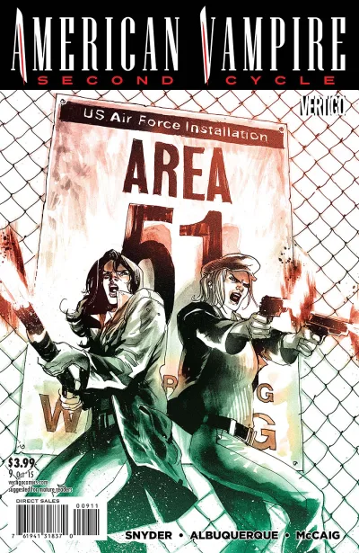 Cover of American Vampire: Second Cycle