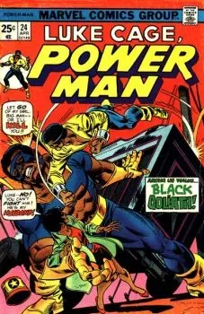 Cover of Among Us walks... Black Goliath!