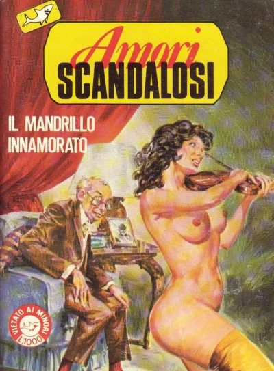 Cover of Il mandrillo innamorato