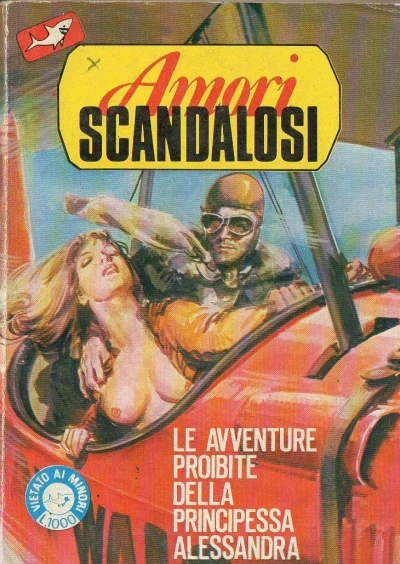 Cover of Le avventure proibite della principessa Alessandra