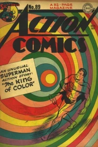An Unusual Superman Action Story : The King of Color