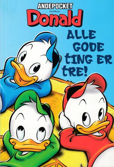 Cover of Alle gode ting er tre!