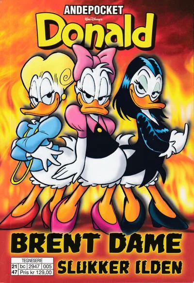 Cover of Brent dame slukker ilden
