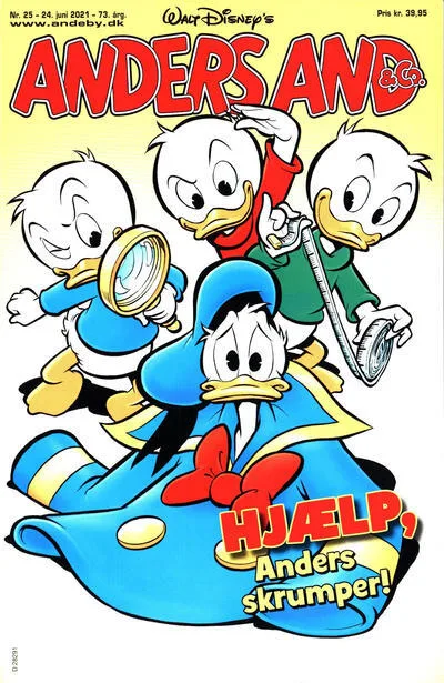 Cover of Hjaelp, Anders skrumper!
