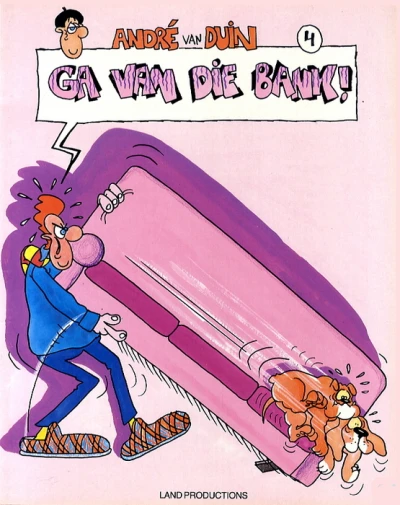 Cover of Ga van die Bank!