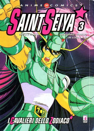 Cover of Saint Seiya: I cavalieri dello zodiaco 3