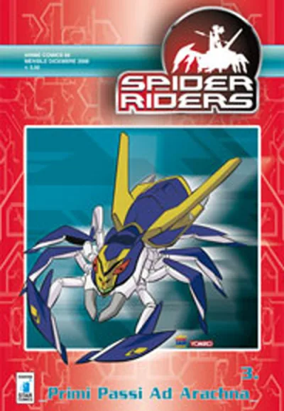 Cover of Spider riders 3: Primi passi ad aractuna