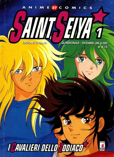 Cover of Saint Seiya: I cavalieri dello zodiaco 1