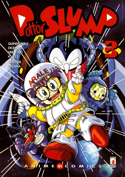 Cover of Dottor Slump 3: La grande aventura spaziale!