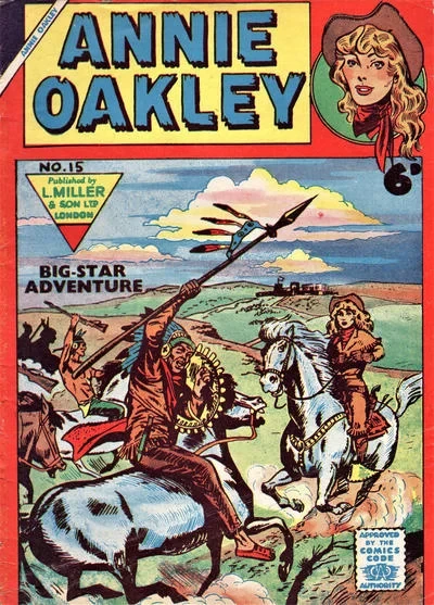 Cover of Annie Oakley and the Crooked Sheriff